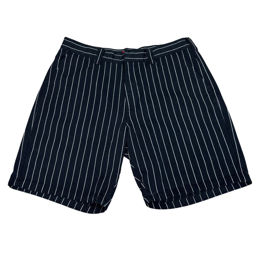 Supreme Pinstripe Work Chino Shorts Men's 34 Streetwear